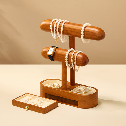 FANXI solid wood watch and jewelry rack/wrist watch display stand SM245