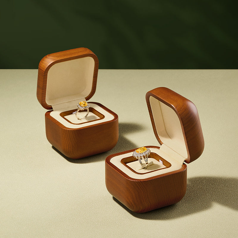 FANXI Solid Wood Jewelry Storage Box H20601