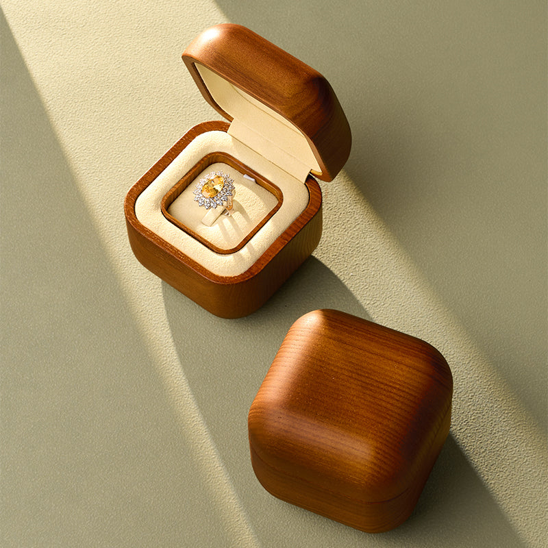 FANXI Solid Wood Jewelry Storage Box H20601