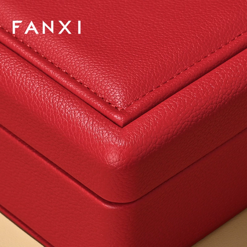 Fanxi Sanjin Jewelry Box, Rechargeable and Illuminated Engagement Gift Box X05803