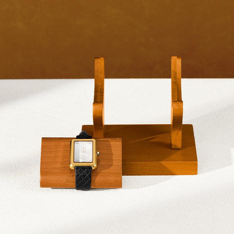 FANXI Premium Watch Display Stand — Solid Wood Watch Holder SM249