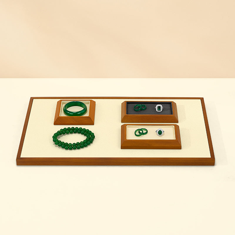 FANXI solid wood jewelry bracelets and jewelry trays SM057