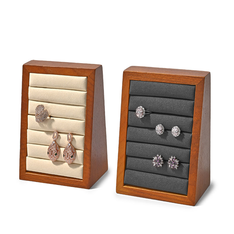 FANXI Solid Wood Jewelry Ring Display Stand SM216
