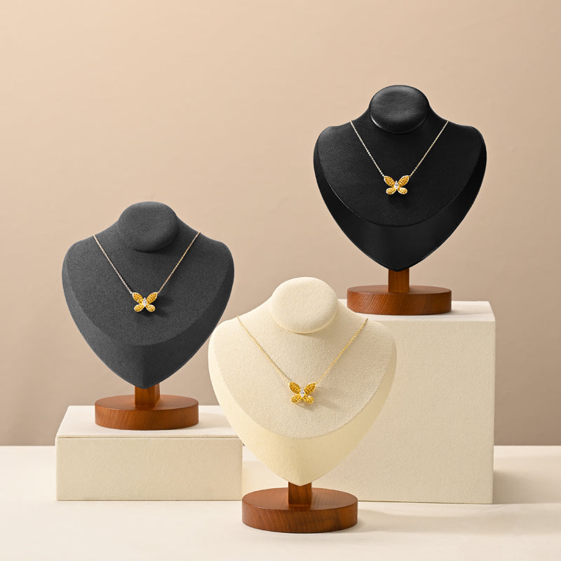 FANXI portrait neck brace microfiber necklace display stand SM050