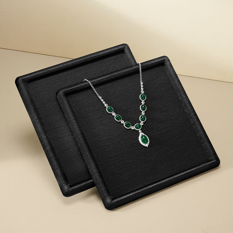 FANXI premium microfiber jewelry display tray P070