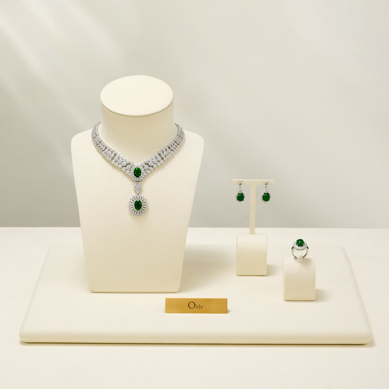 FANXI Luxury Jewelry Display Stand: Rings Earrings Bracelets and Bracelet Sets.TT196
