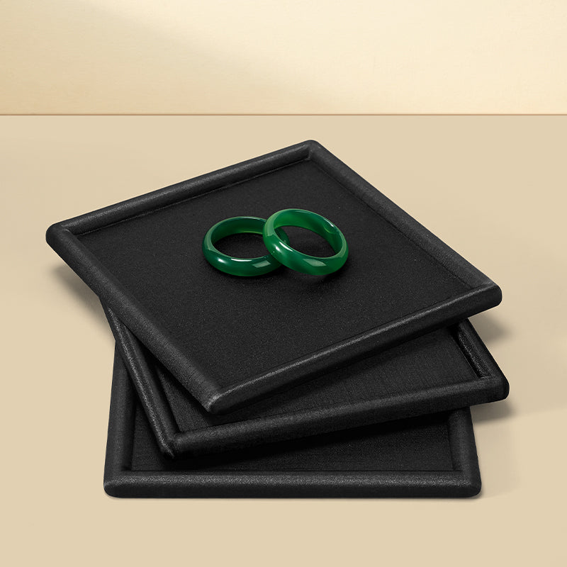 FANXI premium microfiber jewelry display tray P070