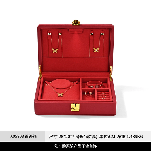 Fanxi Sanjin Jewelry Box, Rechargeable and Illuminated Engagement Gift Box X05803