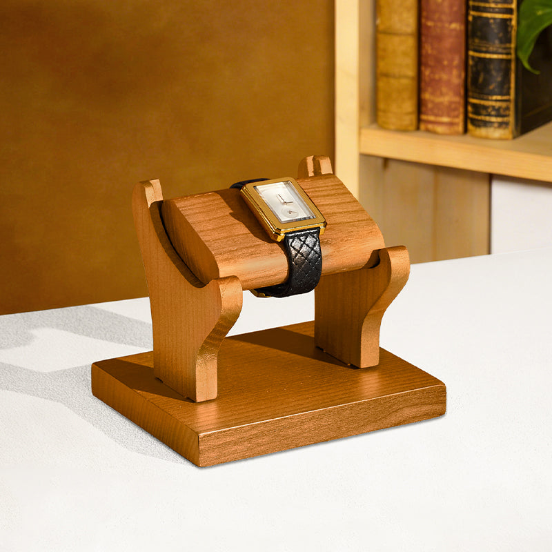 FANXI Premium Watch Display Stand — Solid Wood Watch Holder SM249