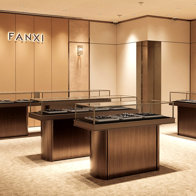 FANXI Luxury Jewelry Display Stand - High-End Display Props for Rings and Necklaces TT367-368