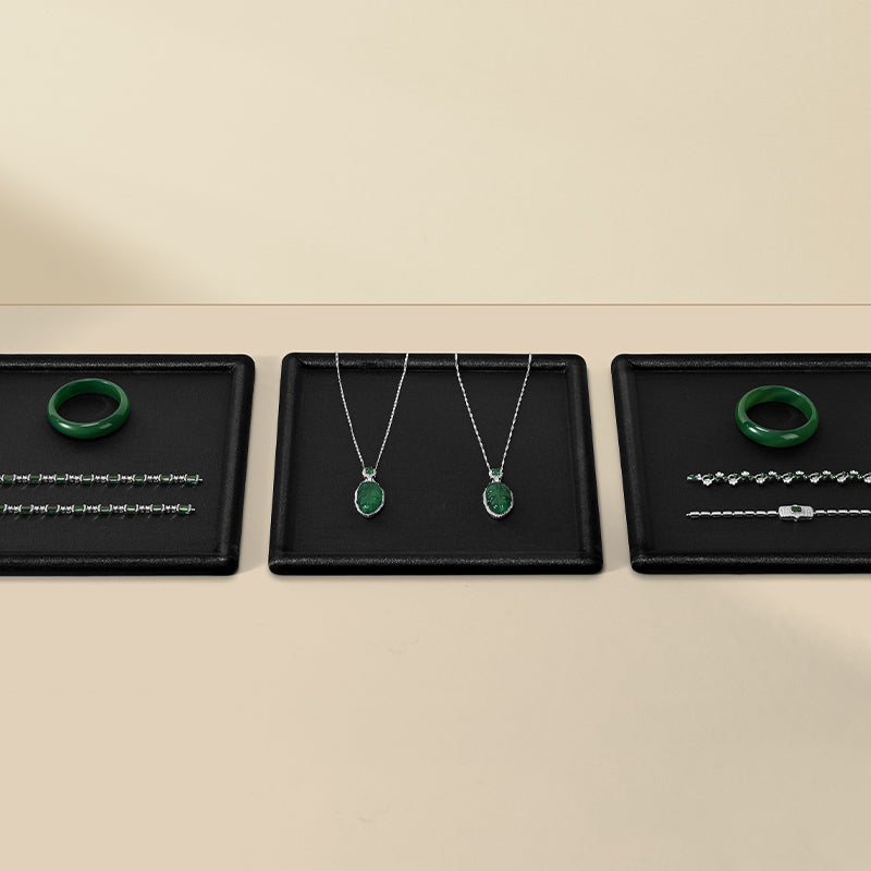 FANXI premium microfiber jewelry display tray P070