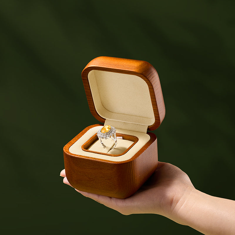 FANXI Solid Wood Jewelry Storage Box H20601