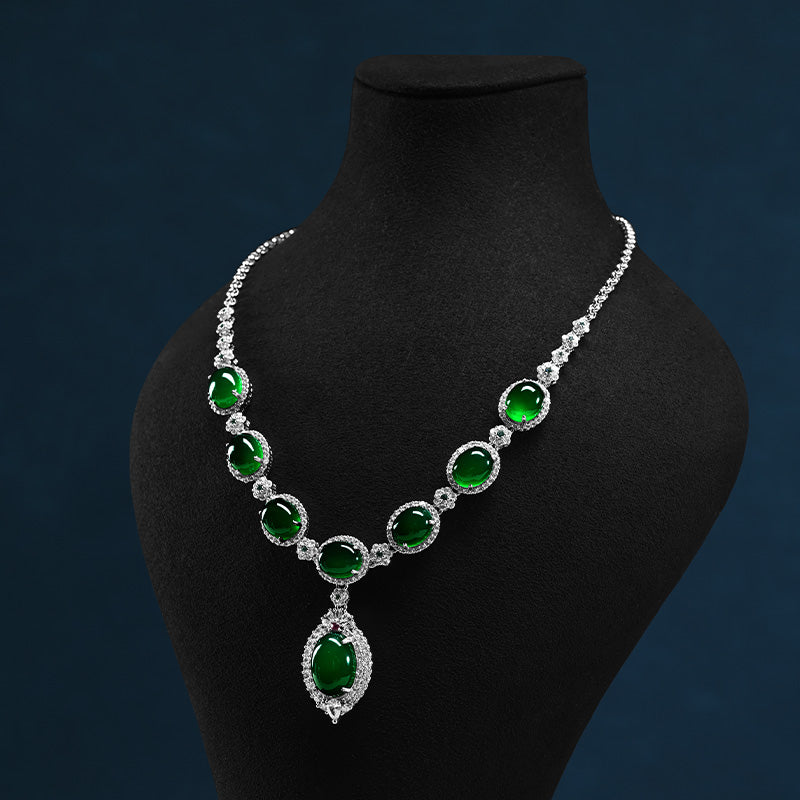FANXI microfiber necklace ring watch earring display props jewelry display set TT467