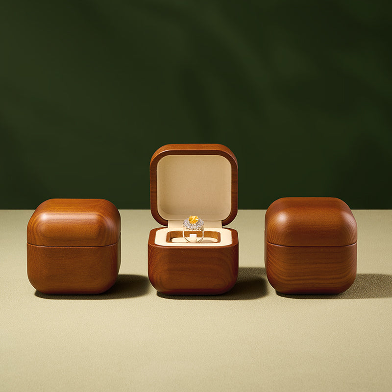 FANXI Solid Wood Jewelry Storage Box H20601