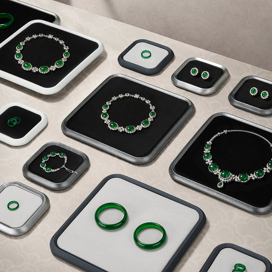 FANXI High-end jewelry tray design for displaying jade gold and silver jewelry P241