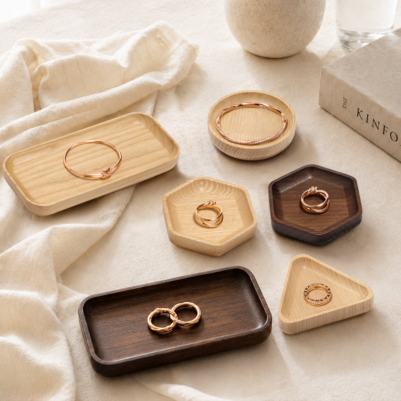 FANXI Solid Wood Jewelry Display Tray / Viewing Tray SM252