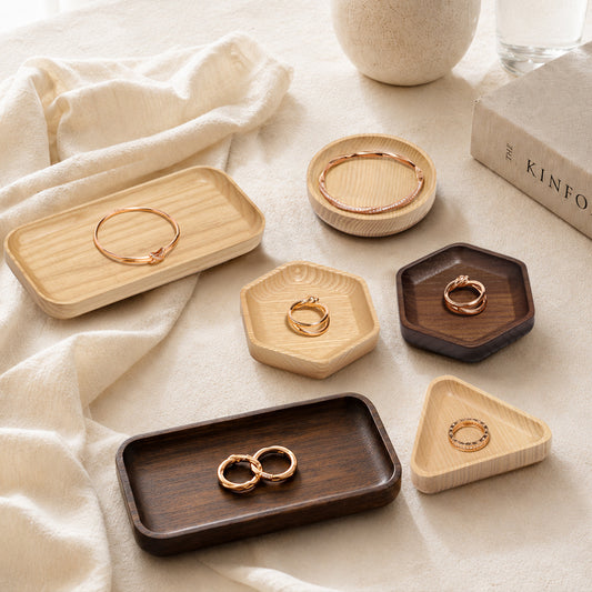 FANXI Solid Wood Jewelry Display Tray / Viewing Tray SM252