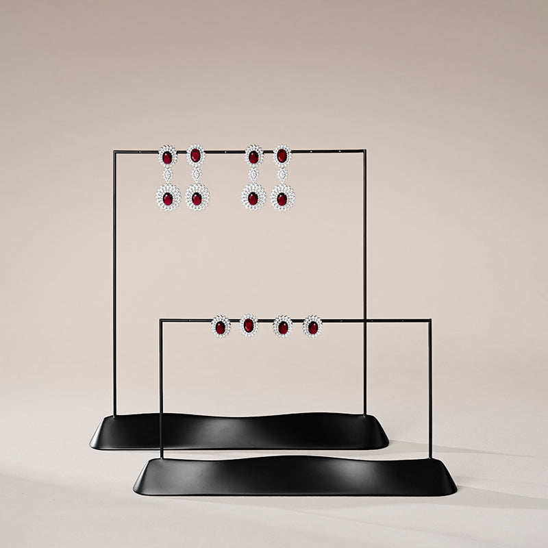 FANXI window display metal earring and pendant storage rack J020