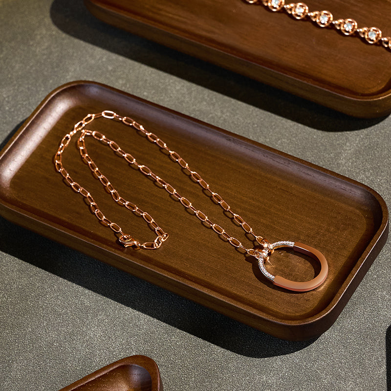 FANXI Solid Wood Jewelry Display Tray / Viewing Tray SM252
