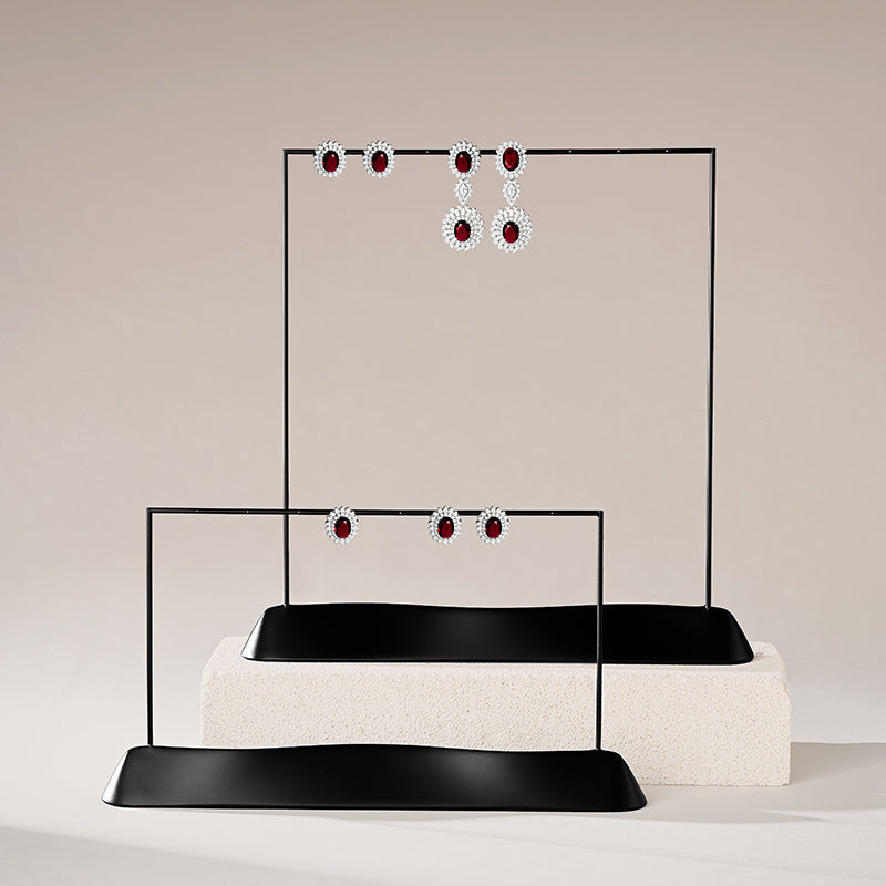 FANXI window display metal earring and pendant storage rack J020