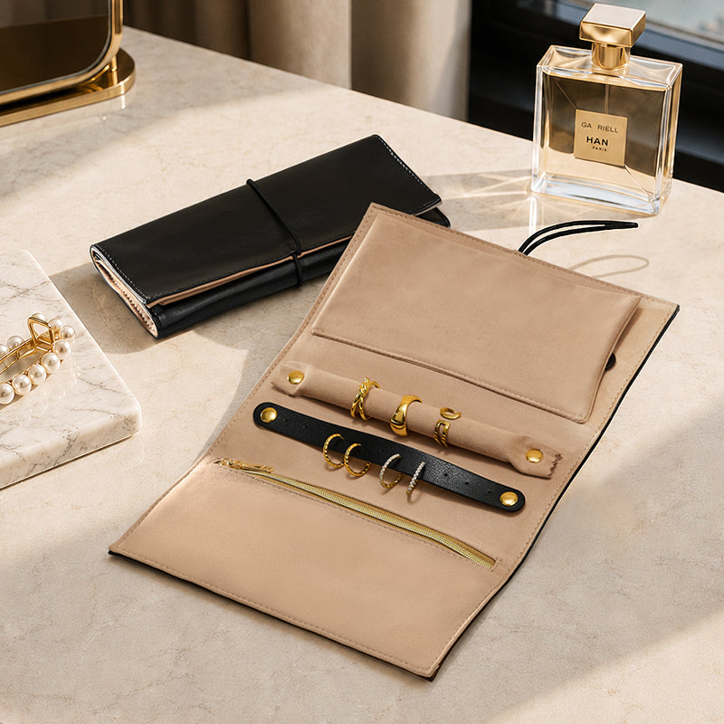 FANXI Luxury Minimalist PU Storage Bag D078