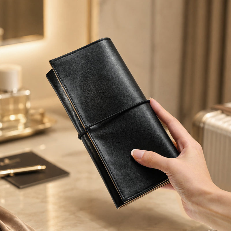 FANXI Luxury Minimalist PU Storage Bag D078