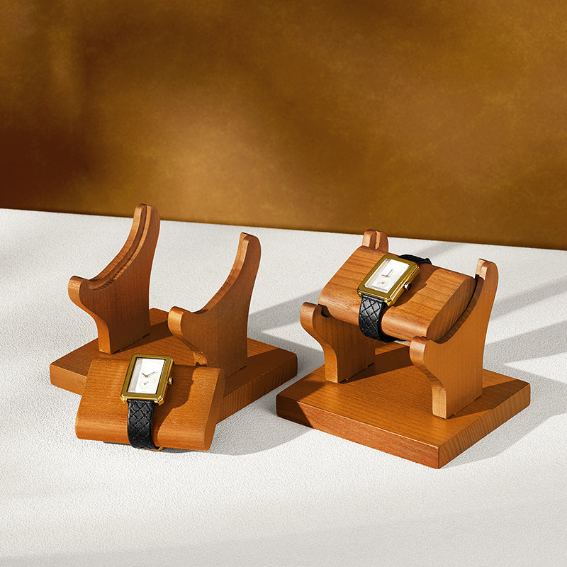 FANXI Premium Watch Display Stand — Solid Wood Watch Holder SM249