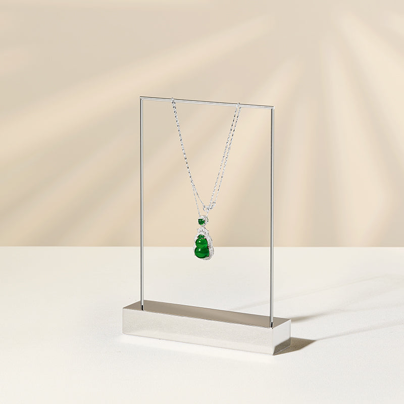FANXI jewelry display racks for necklaces pendants and mirrored metal earrings J021