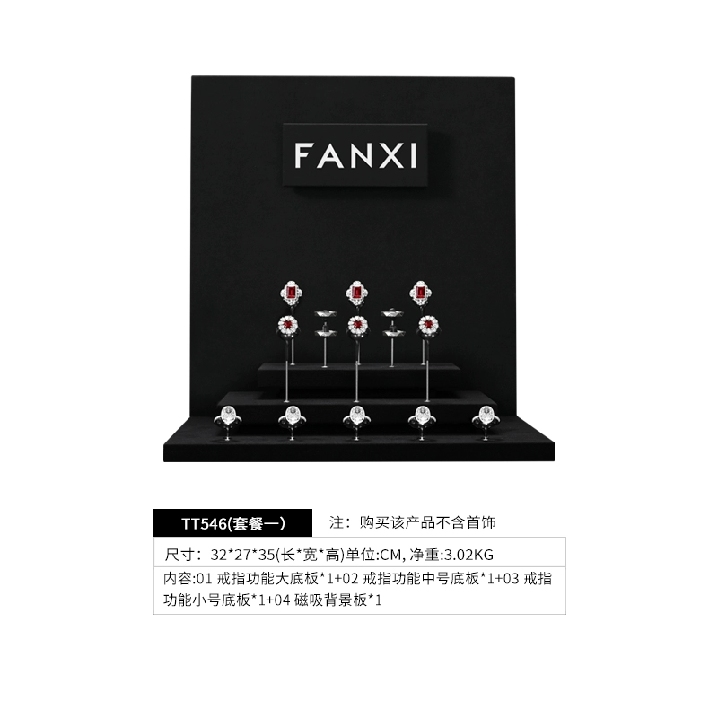 FANXI high-end ring display stand/ring holder/display prop TT546