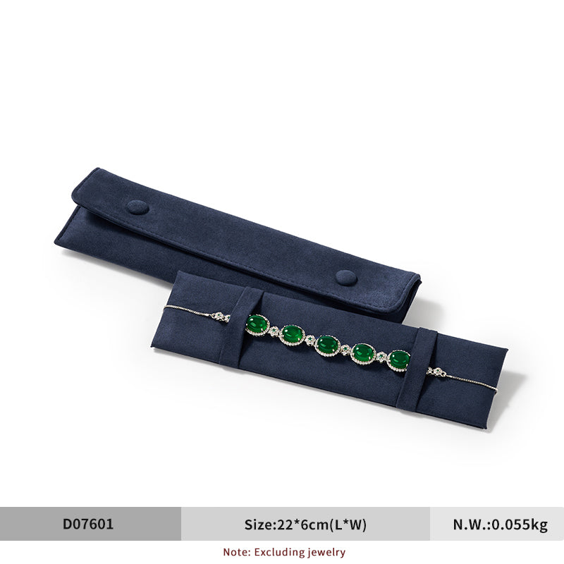 FANXI Simple & Portable Jewelry Pouch — Necklace & Bracelet Storage Bag wholesale 5pcs/10pcs D076