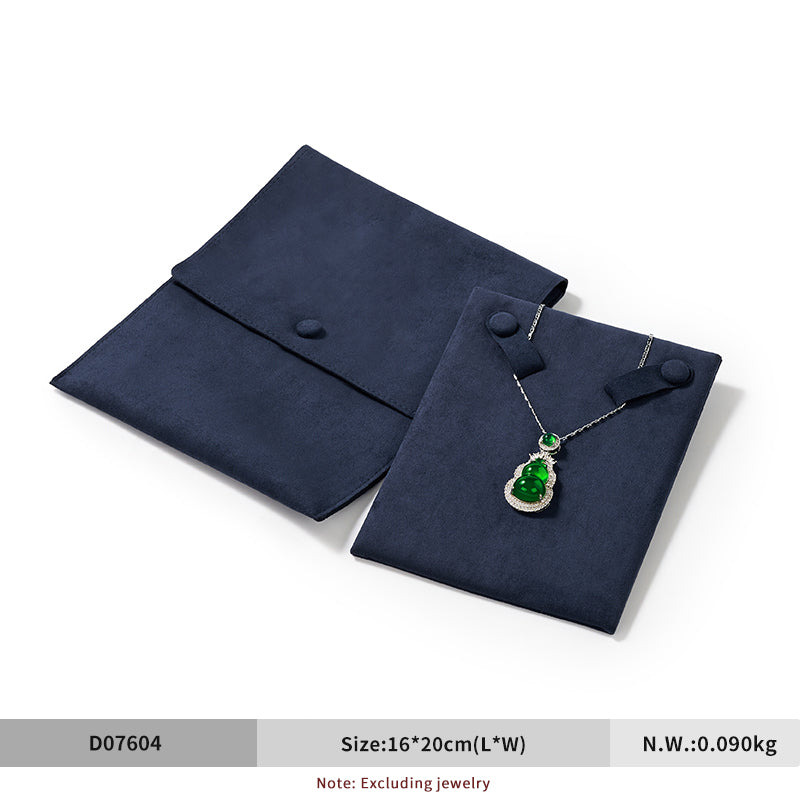 FANXI Simple & Portable Jewelry Pouch — Necklace & Bracelet Storage Bag wholesale 5pcs/10pcs D076