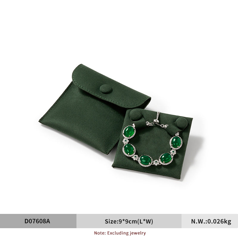 FANXI Simple & Portable Jewelry Pouch — Necklace & Bracelet Storage Bag wholesale 5pcs/10pcs D076