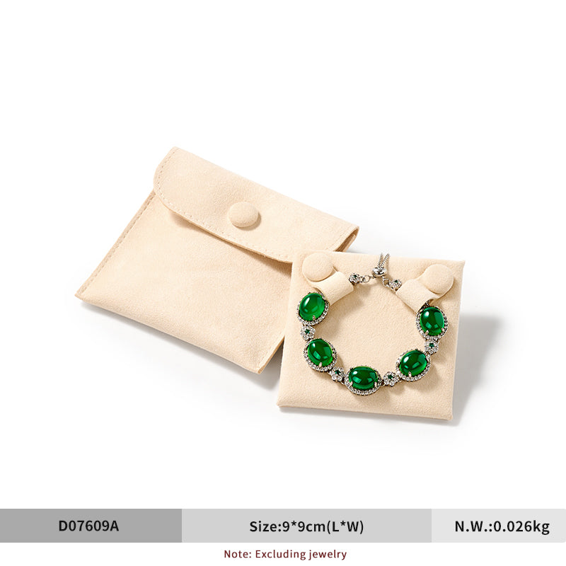FANXI Simple & Portable Jewelry Pouch — Necklace & Bracelet Storage Bag wholesale 5pcs/10pcs D076