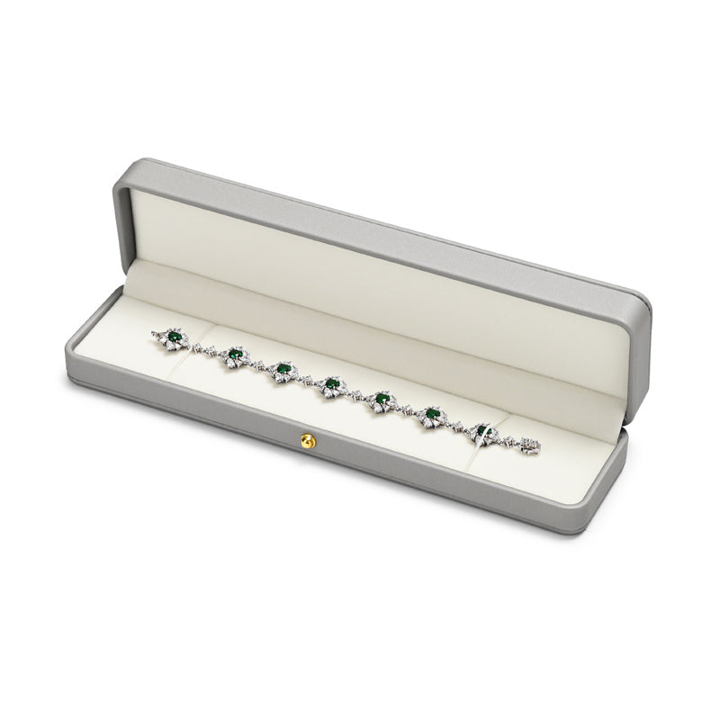 Classic Gray Color Jewelry Packaging Box H179