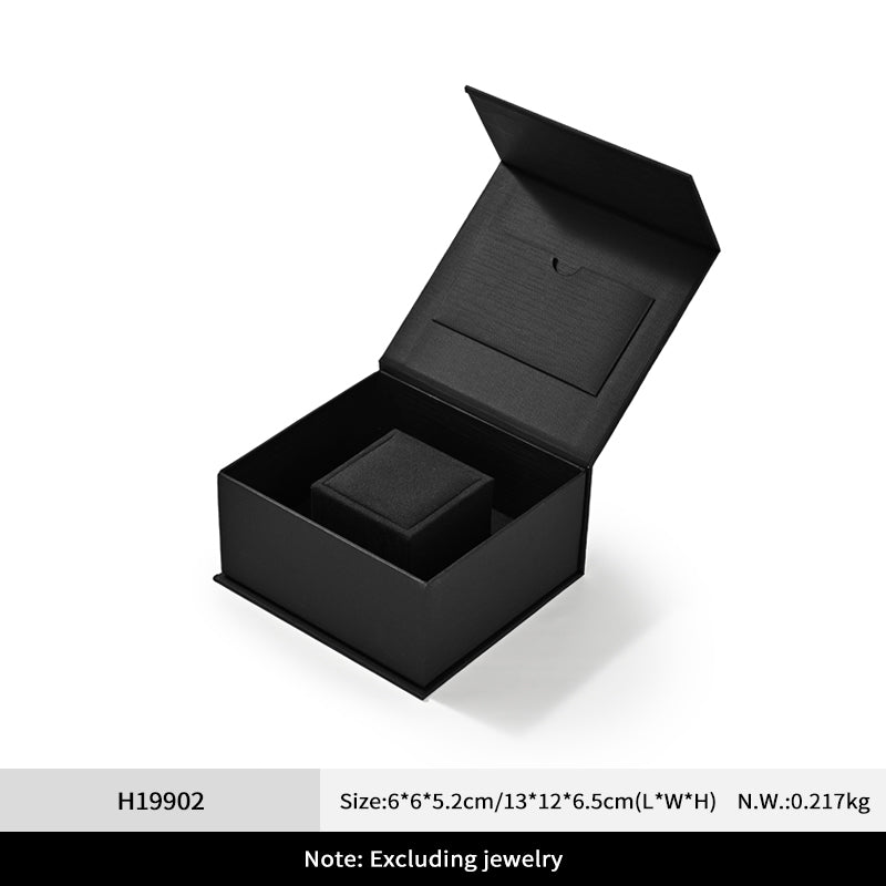 FANXI ring boxes high-end jewelry box with magnetic outer jewelry packaging box H199