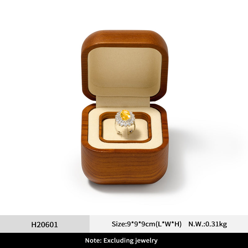 FANXI Solid Wood Jewelry Storage Box H20601