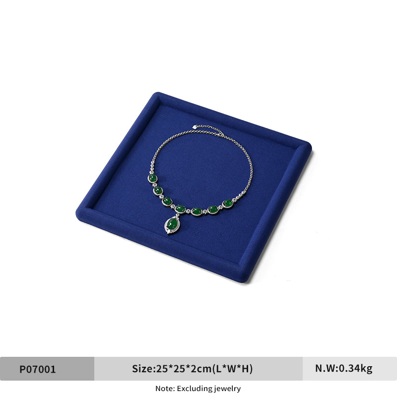 FANXI premium microfiber jewelry display tray P070