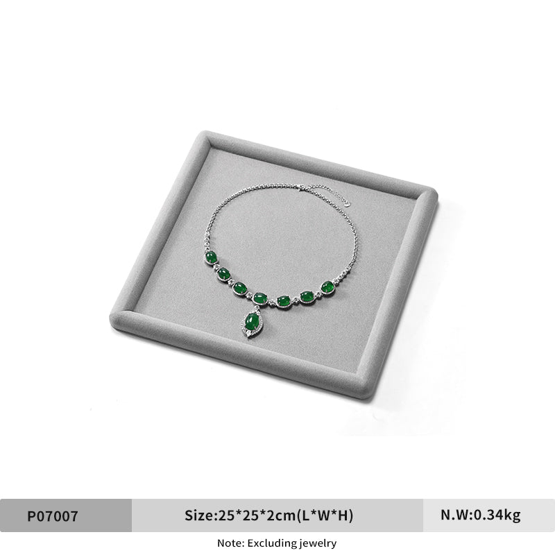 FANXI premium microfiber jewelry display tray P070