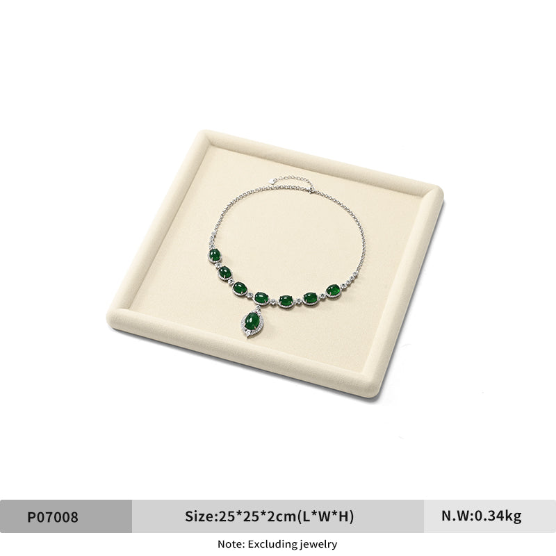 FANXI premium microfiber jewelry display tray P070