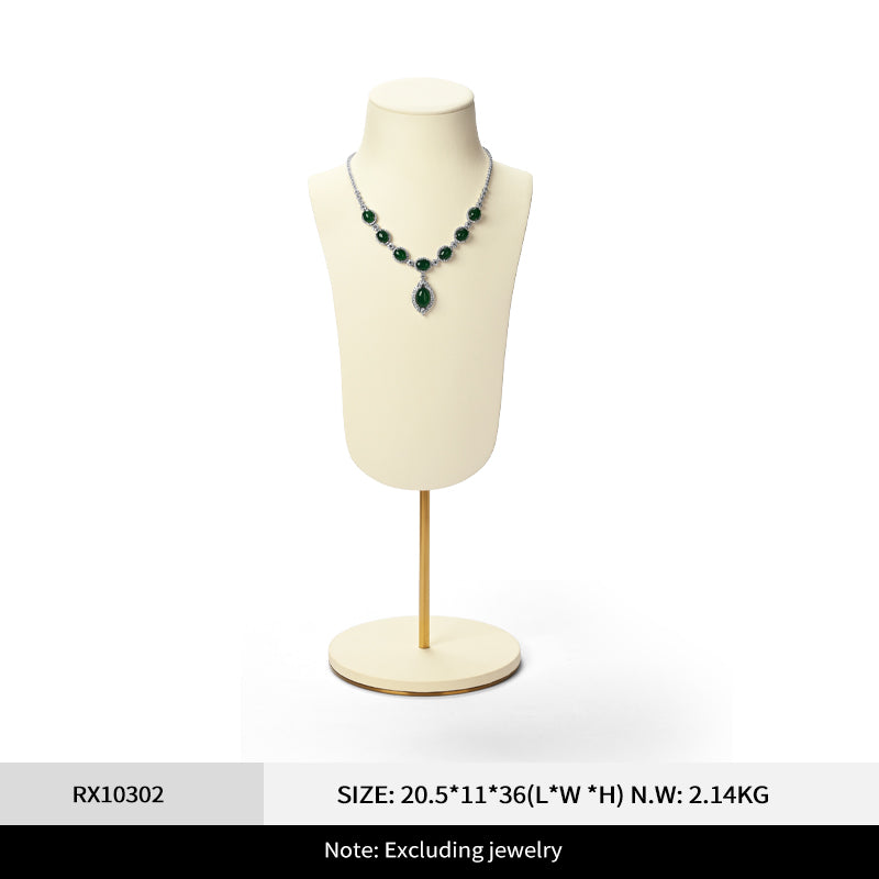 FANXI Neck Neck Metal Jewelry Neck Model Display Props RX103
