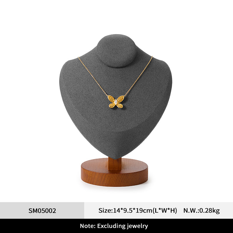 FANXI portrait neck brace microfiber necklace display stand SM050