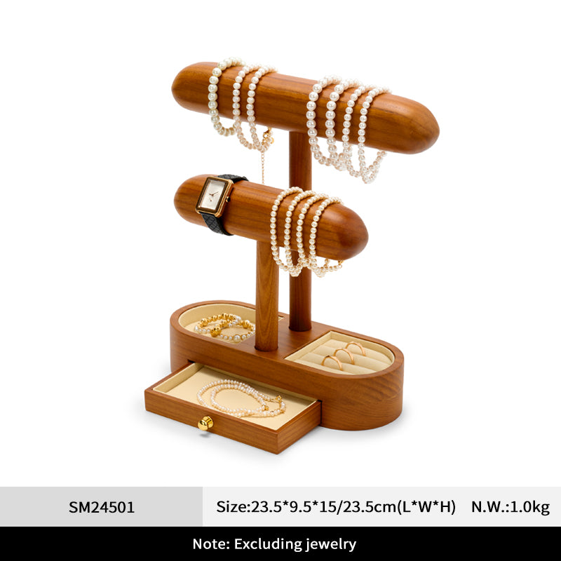 FANXI solid wood watch and jewelry rack/wrist watch display stand SM245