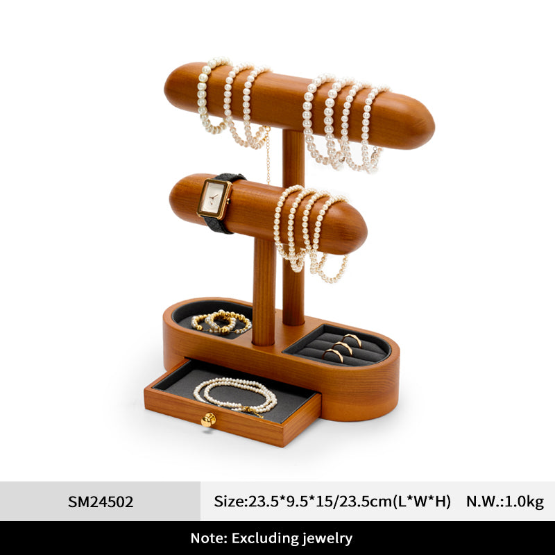 FANXI solid wood watch and jewelry rack/wrist watch display stand SM245