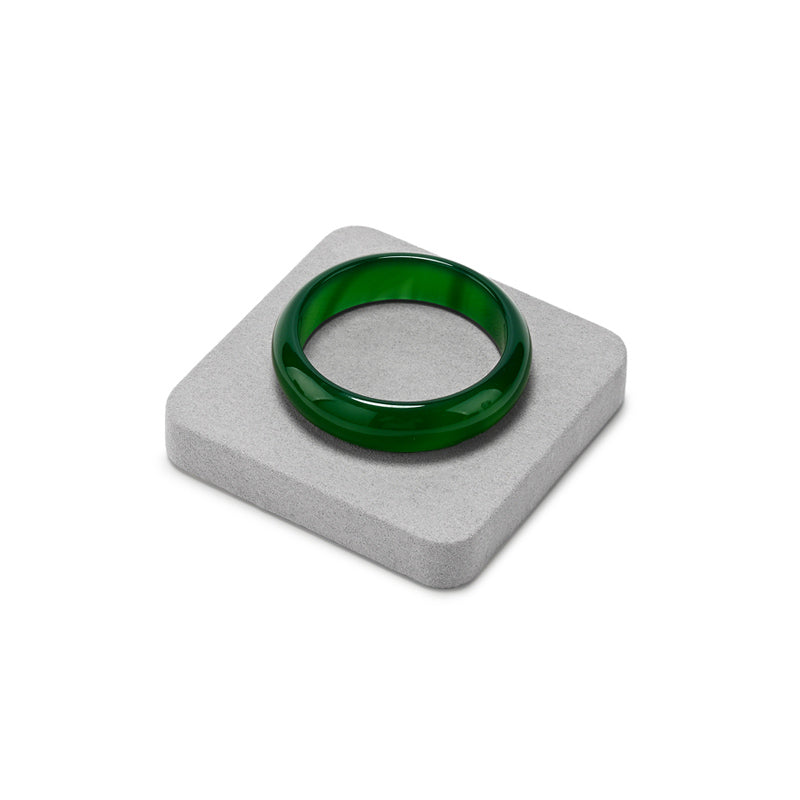 Gray Microfiber Ring Jewelry Display Set TT308