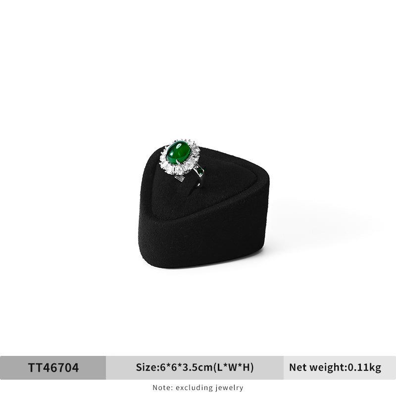 FANXI microfiber necklace ring watch earring display props jewelry display set TT467