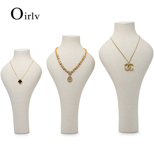 Portrait Neck Film Neck Jewelry Display Props RX060