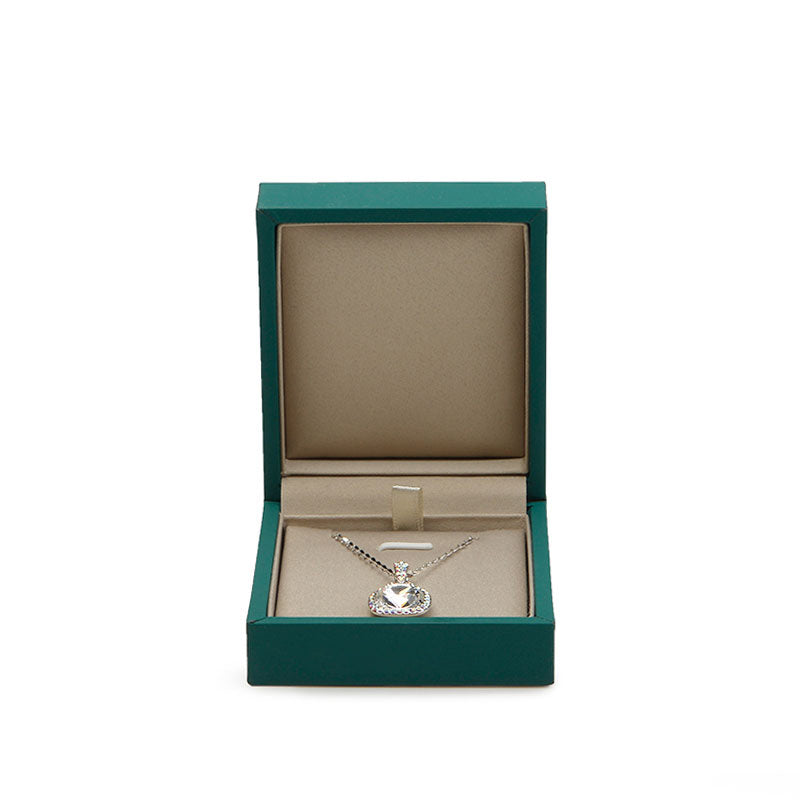 Green Paper Jewelry Packaging Gift Box H027