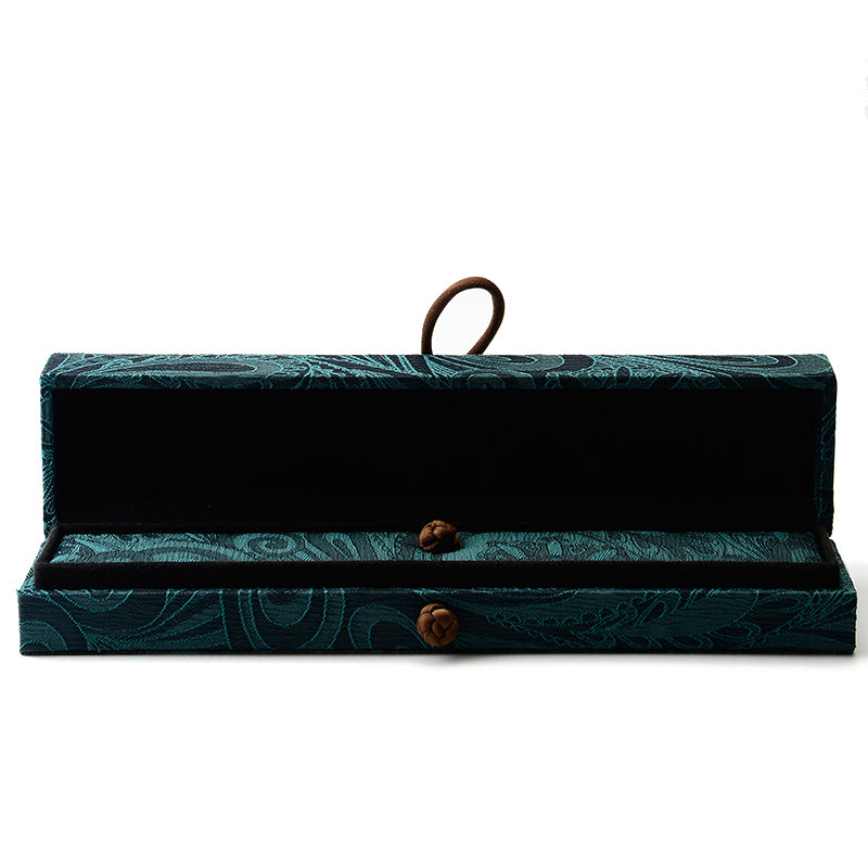 Silk Embroidered Jewelry Gift Box H034