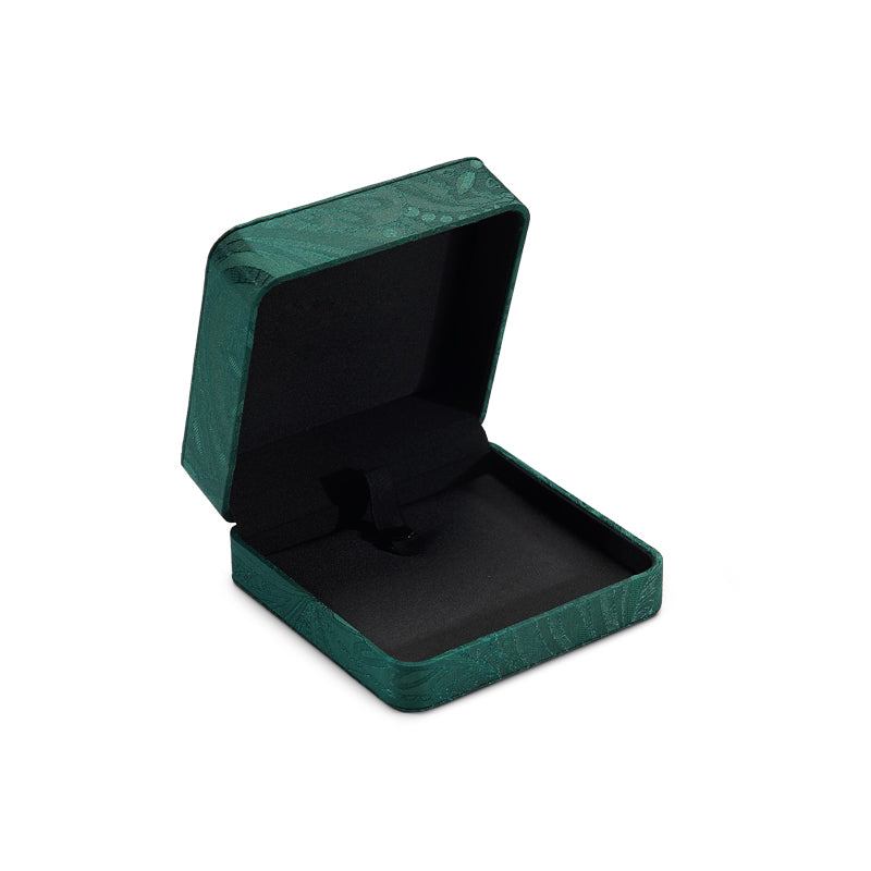 Green Silk Jewelry Gift Box H118