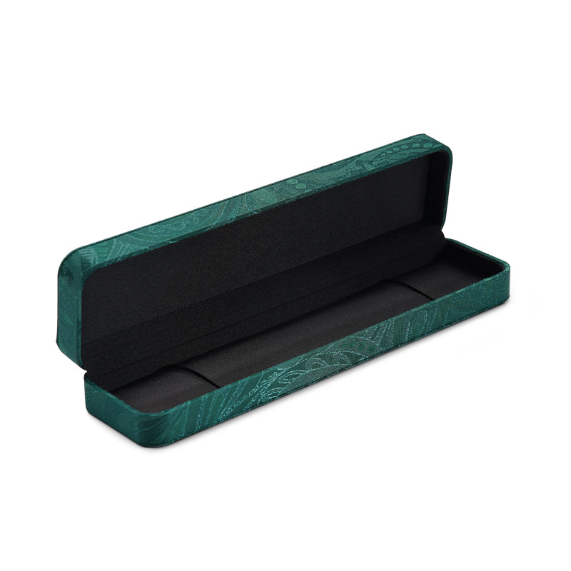 Green Silk Jewelry Gift Box H118